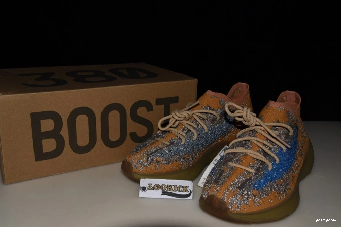 380 ADIDAS BLUE FX9847 YEEZY OAT REFLECTIVE BOOST 0306